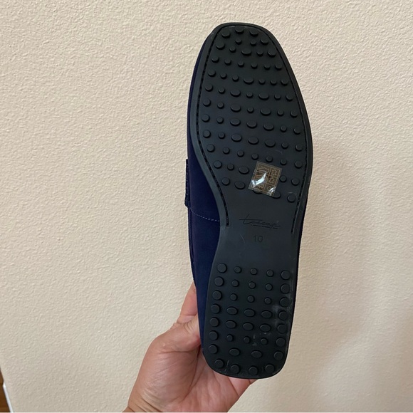 NWB Toecap Navy Suede Driving Loafer for Men - Picture 8 of 11